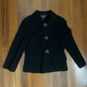 St. John Black Caviar Women's Jacket
